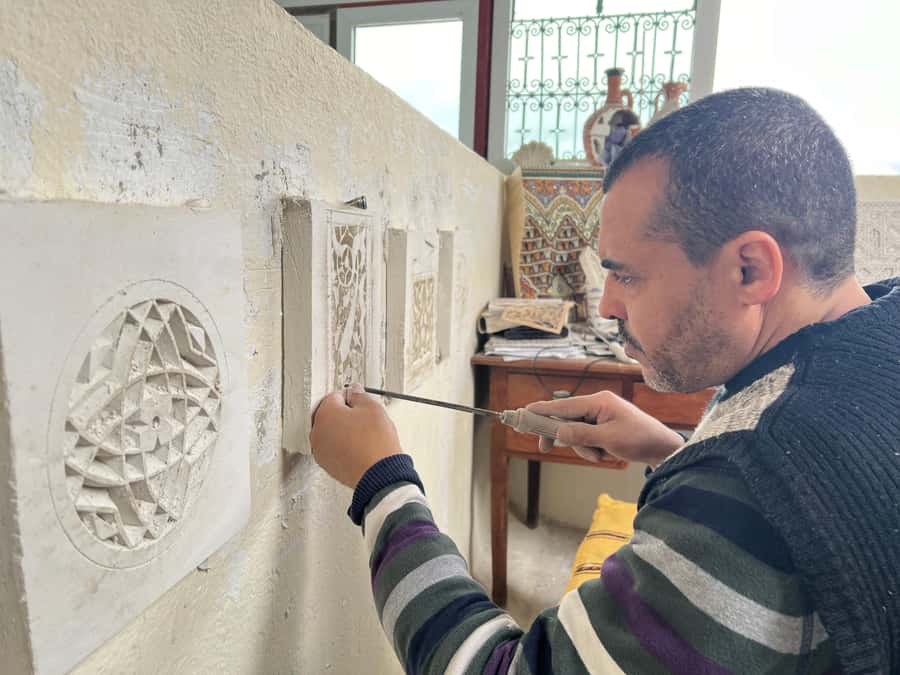 Moroccan Plaster Sculpture Workshop - Why this Gebs plaster workshop feels special in Fes