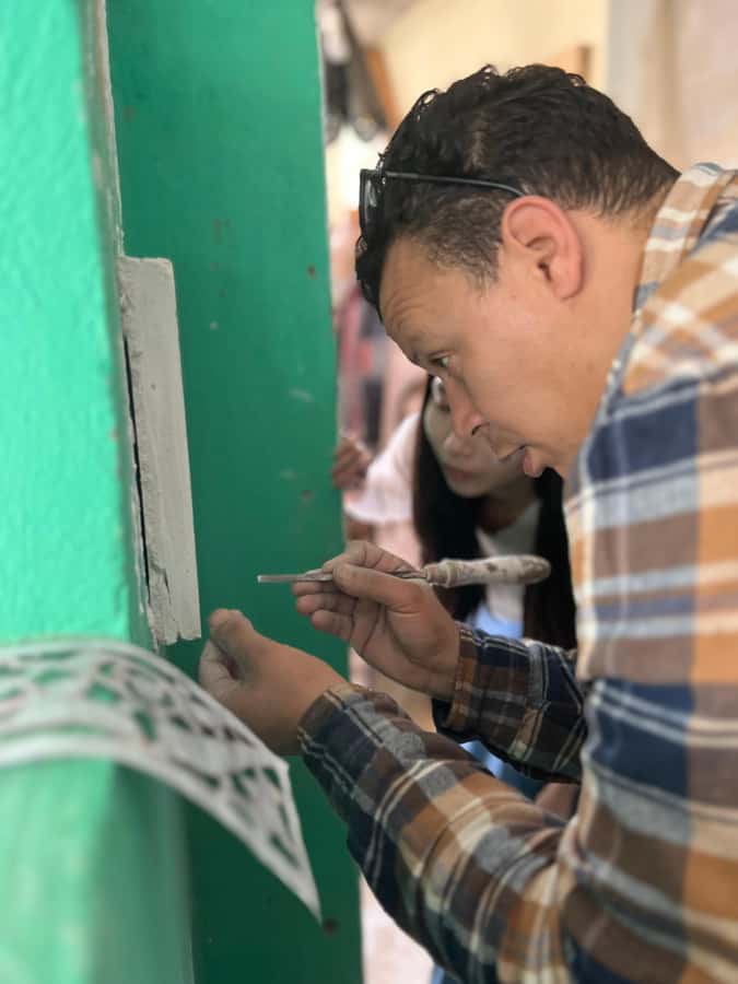 Moroccan Plaster Sculpture Workshop - Value for the price: $70 for 150 minutes that teaches real hands-on skill