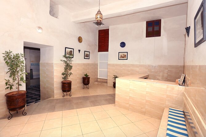 Mouassine the real traditional Moroccan Hammam - The core ritual: steam, then black soap scrub with the Kessa glove