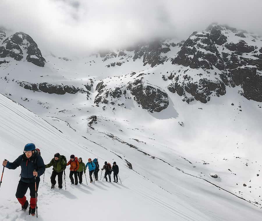 Mt Toubkal Ascent Express Trek 2 Days 1 Nights - Day 1 walk through Aït Mizane: Aremd, Sidi Chamarouch, and the Refuge at 3,207m