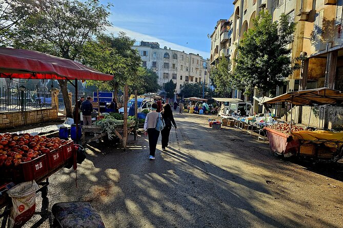 Old local Market visit+Moroccan cooking class with a local family - Entering Casablanca through a local souk, not a tourist stall