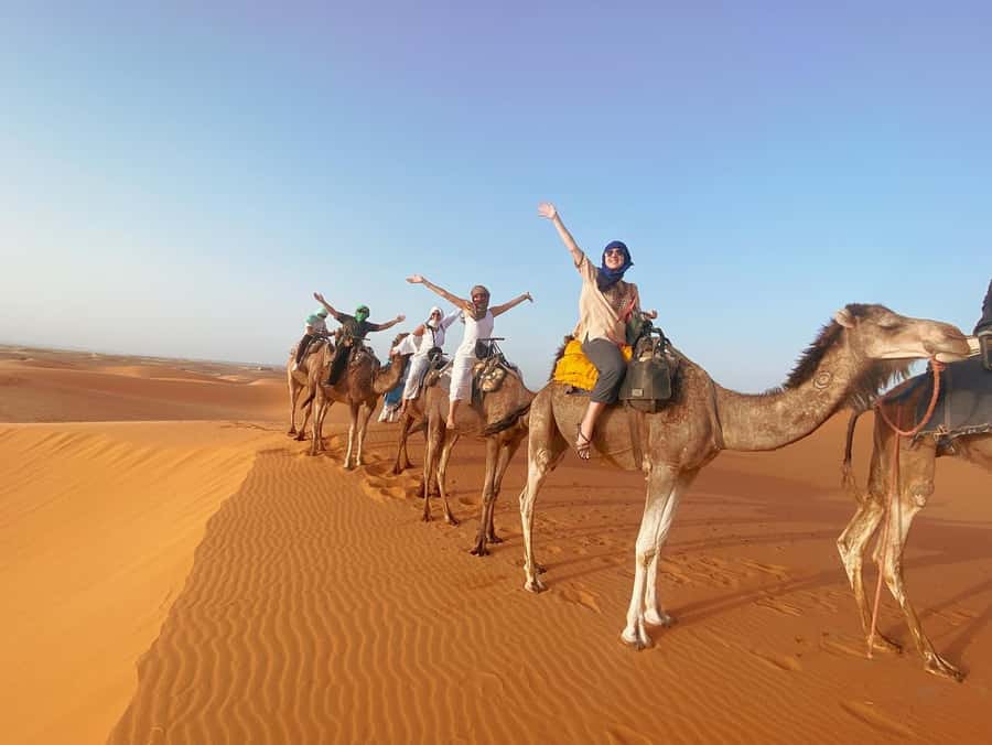 Ouarzazate to Marrakech: 3-Day Desert Tour with Camel Trek - Tinghir oasis break, then on to Merzouga for the dunes