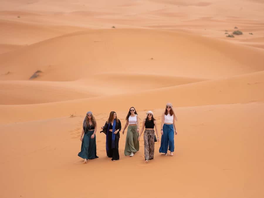 Ouarzazate to Marrakech: 3-Day Desert Tour with Camel Trek - Desert camp: private tents, real facilities, and an evening vibe