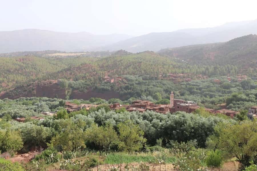 Ouirgan Berber villages & Salt mine Day trip from Marrakech - The road back to Marrakech: time well used, not just transferred