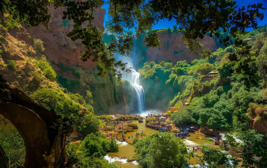 Ouzoud Waterfalls: Majestic Guided Hike and Adventure - The guided descent, trails that turn the falls into a photo route