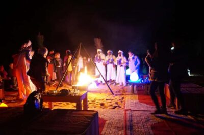 Overnight in Luxury Tent in Desert Camp Erg Chebbi Merzouga