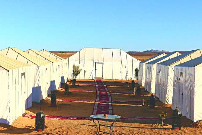 Private 4-Day Desert Tour from Marrakech to Zagora & Merzouga - Merzouga dunes at sunset, Berber camp night, then fossils and Todra Gorge