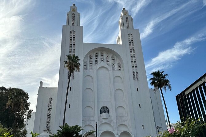 Private City Tour Casablanca includes Hassan II Mosque - Notre Dame of Lourdes, a modern cathedral stop you might not expect