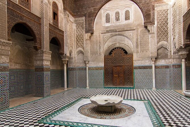 Private guided tour of Fez with lunch from Casablanca - Art D’Argile pottery: mosaics made by artisans
