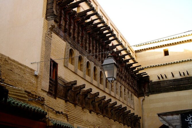 Private Guided Walking Tour in Fez Medina - Bou Inania Medersa: stunning architecture, plus a 20 DH ticket