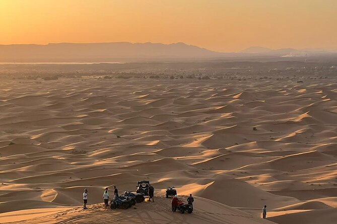 Private Luxury 4 Day Desert Tour from Marrakech to Sahara Desert - Merzouga luxury camp night: private tent, en-suite shower, music by the fire