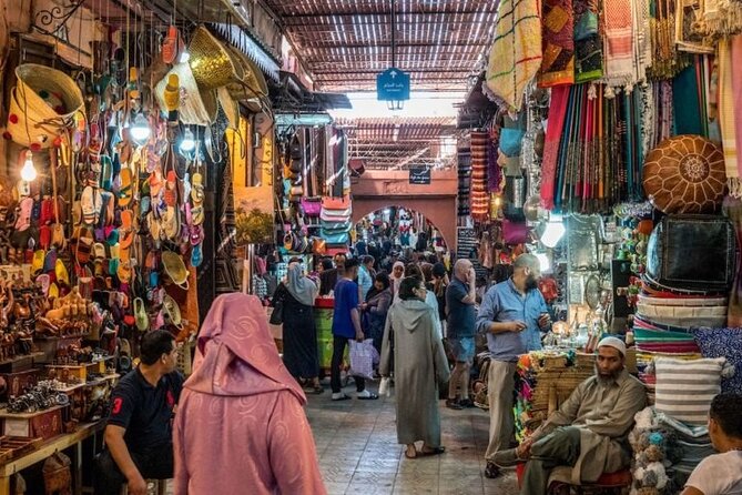 Private Marrakech excursion, camel ride or quad from Casablanca - Mellah in about an hour, for atmosphere and quick photos