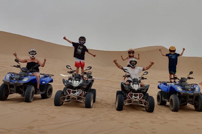 Quad and Sandboarding in Tifnit, Morocco - The Quad Session: 15 km of Sand Track and Clear Safety Rules