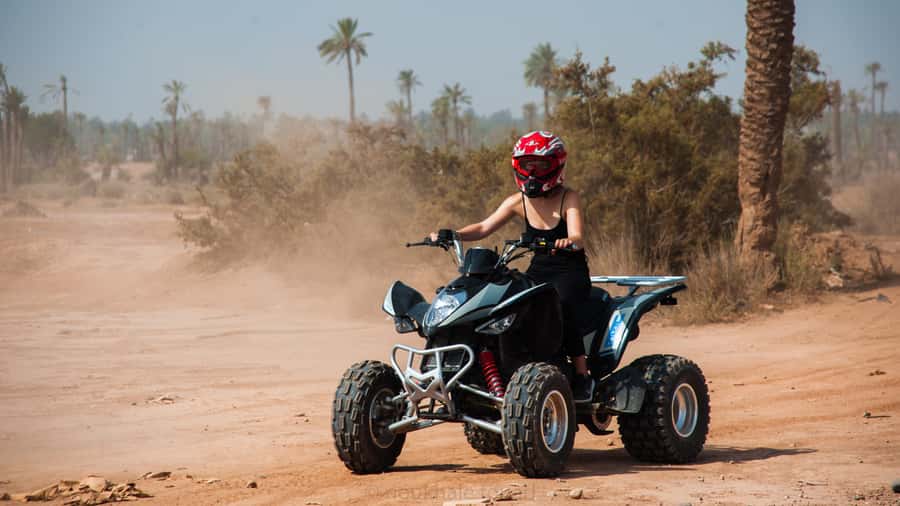 Quad Bike Activity in Marrakech Palmeraie - Getting to the Palmeraie: quick pickup and real time off-road