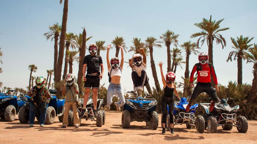 Quad Bike Activity in Marrakech Palmeraie - Safety briefing that helps you control a quad on sand