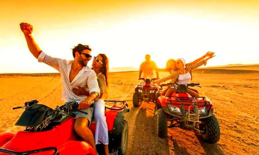 Quad bike and Lunch & Pool in Desert Marrakech Agafay - Quad Biking in Agafay: Where the Adrenaline Comes From