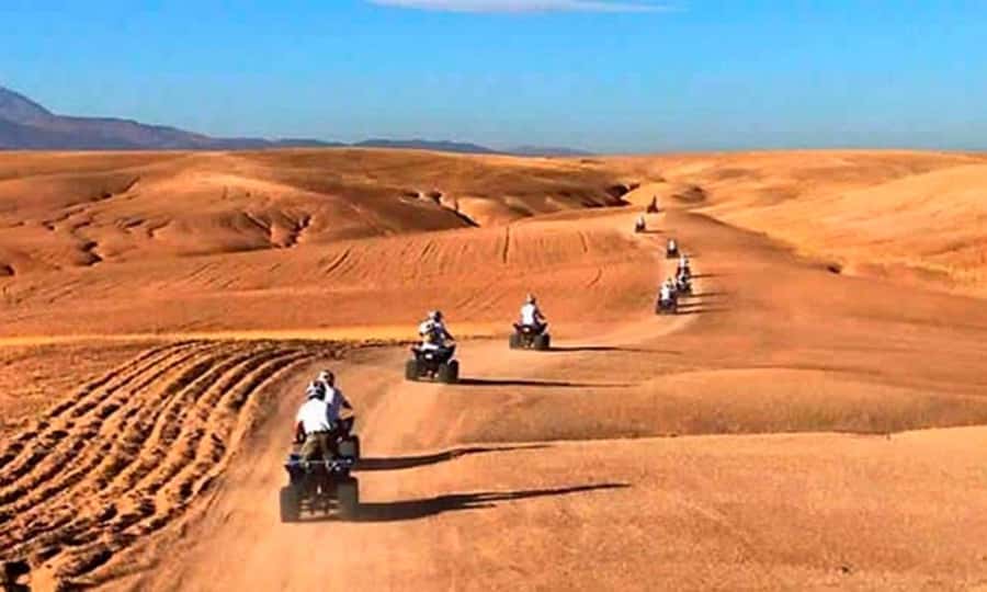 Quad bike and Lunch & Pool in Desert Marrakech Agafay - Languages and Guide Support That Affect Your Comfort