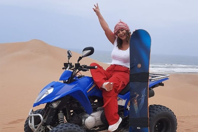 Quad Bike and Sandboarding on Sand Dunes Wild Beach - Key highlights you will actually care about