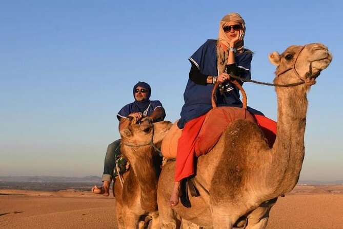 Quad Bike & Camel Ride & Dinner Show In Agafay Desert - Camel Ride and Tea: A Slower Morocco Moment