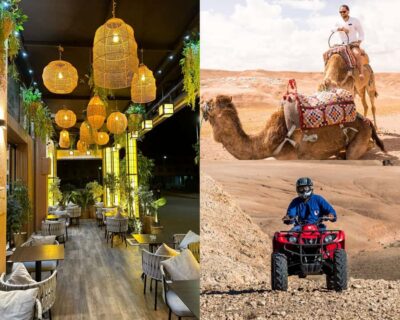 Quad bike & Camel ride in Agafay with dinner at Chouf L’or