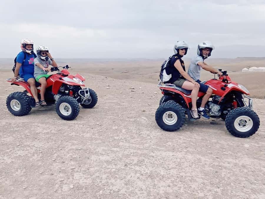Quad bike & Camel ride in Agafay with dinner at Chouf L’or - Dinner at Chouf LOr: tagines, couscous, and tea after the rides