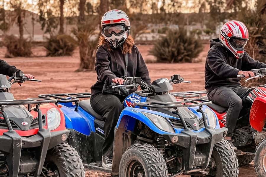 Quad biking adventure in Marrakech - The Practice Session: Your 10 Minutes to Feel in Control
