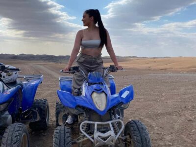 Quad biking, Camel ride, dinner & show at Agafay desert