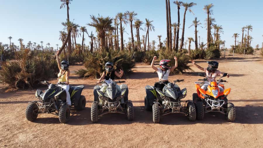 Quad biking in Marrakech's desert palm grove - Quad biking in Marrakech’s Palmeraie, not just a quick spin