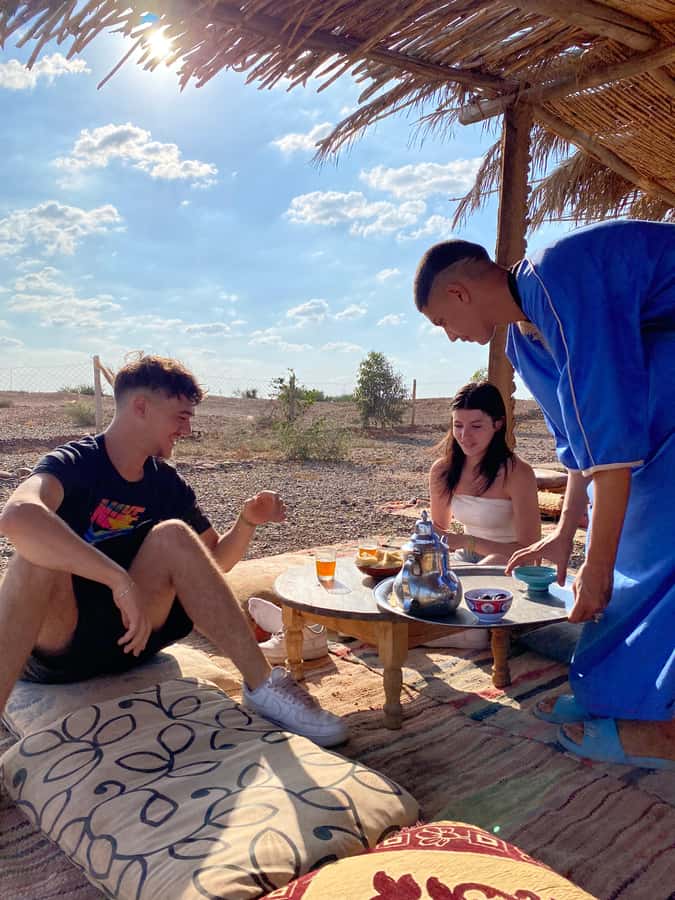 Quad biking in Marrakech's desert palm grove - Languages in the group, so instructions land