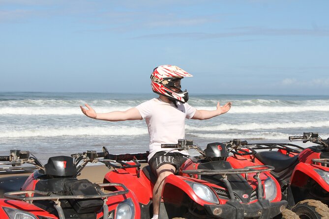 Quad Biking on the Beach and Forest Dunes with Pickup from Agadir - Sidi Toual Beach Starts With Real Ocean Views (Not Just Sand)