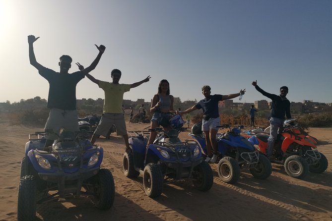 Quad, camel and dinner with show in the desert of Agafay - Getting on the quad: what to expect and how to stay comfortable