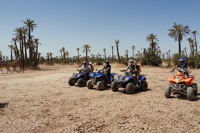 Quad, camel and dinner with show in the desert of Agafay - Camel ride for 30 minutes: the calm counterweight