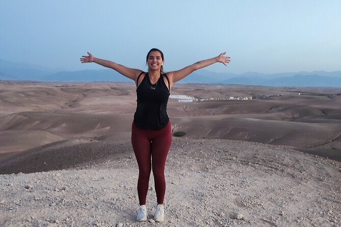 Quad excursion to the Agafay desert near Marrakech - Camel excursion and Berber clothing: the quieter, cultural half