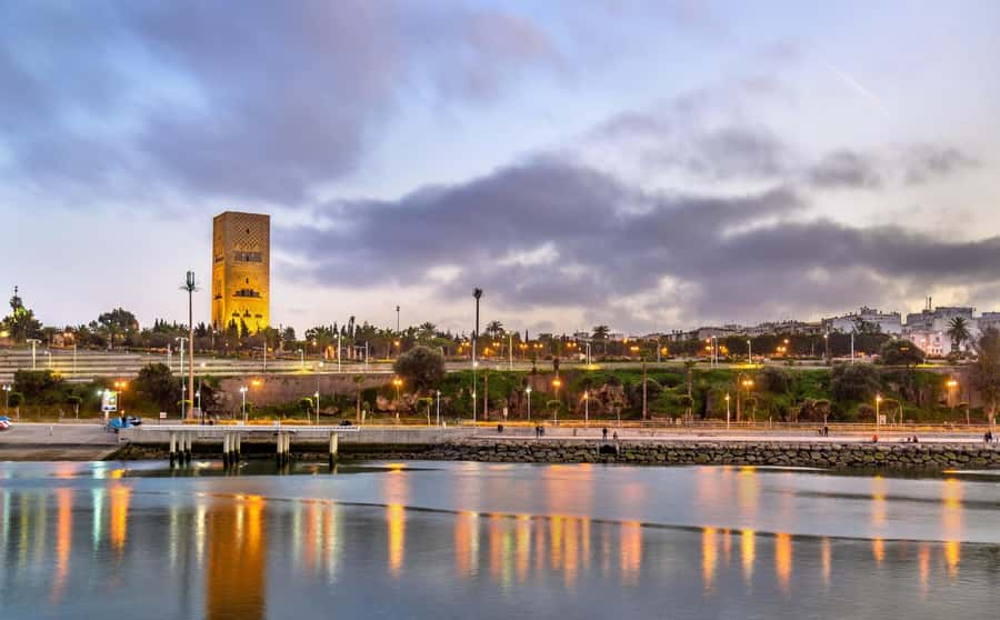 Rabat: Guided City Tour with Mausoleum Mohammed V Visit - Royal Palace exterior and the passport requirement