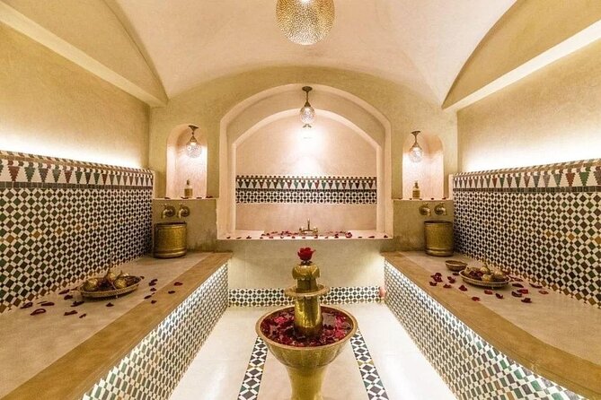 Relaxing hammam and massage experience in Agadir - The black soap scrub and ghassoul part you will feel