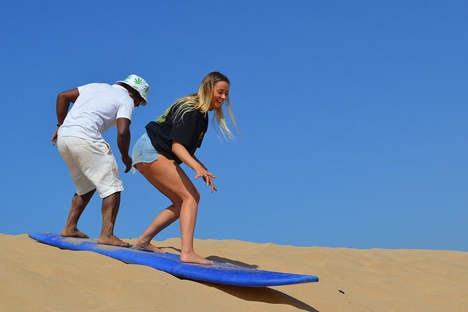Sandboarding guided experience from Agadir&Taghazout - Climbing the Sand Ladder: The Part People Remember