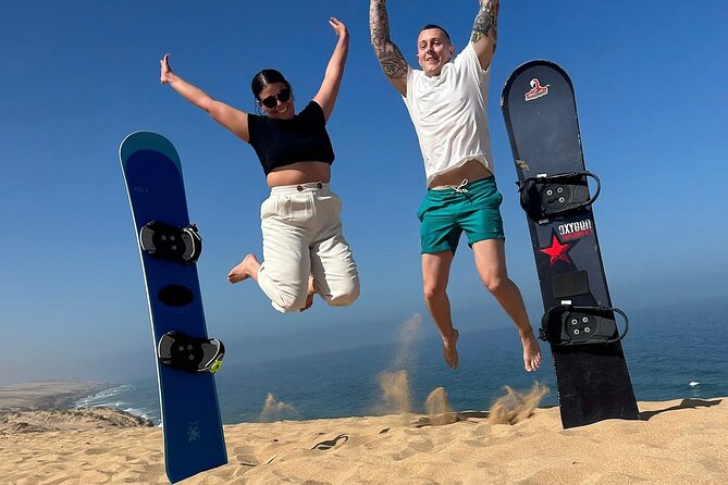 Sandboarding with Panoramic Views of the ocean and Agadir Desert - Quick highlights that matter