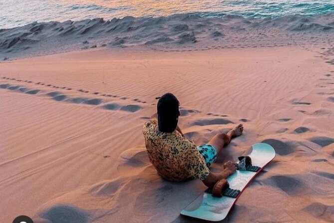 Sandboarding with Panoramic Views of the ocean and Agadir Desert - Private means the pacing feels right