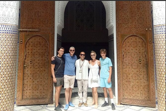 Secret Garden , Dar El Bacha Or Ben Youssef School & Souks - Koutoubia Gardens and the photo-friendly Marrakech colors
