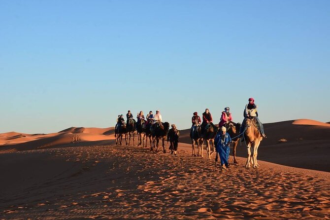 Shared Group Desert Tour Fez to Fez via Merzouga 2Days /1night - Desert Camp Dinner Under the Stars and a Berber Show