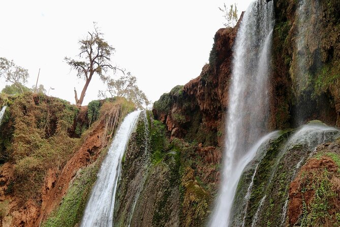 Small group Ouzoud Waterfall Guided Tour Boat Ride from Marrakech - At Ouzoud: tiered falls, guided walking, and what to ask your guide
