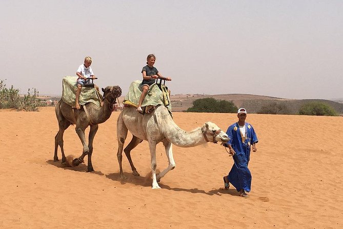 SMALL SAHARA & SILVER CITY- MASSA & TIZNIT IN 4x4 WITH LUNCH IN BERBER STYLE - Ocean caves and fishing boats near Tifnit: the quick start that sets the mood