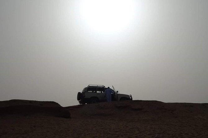 SMALL SAHARA & SILVER CITY- MASSA & TIZNIT IN 4x4 WITH LUNCH IN BERBER STYLE - The dunes and dune-side hosts: breakfast, photos, and that middle-of-the-Sahara feeling