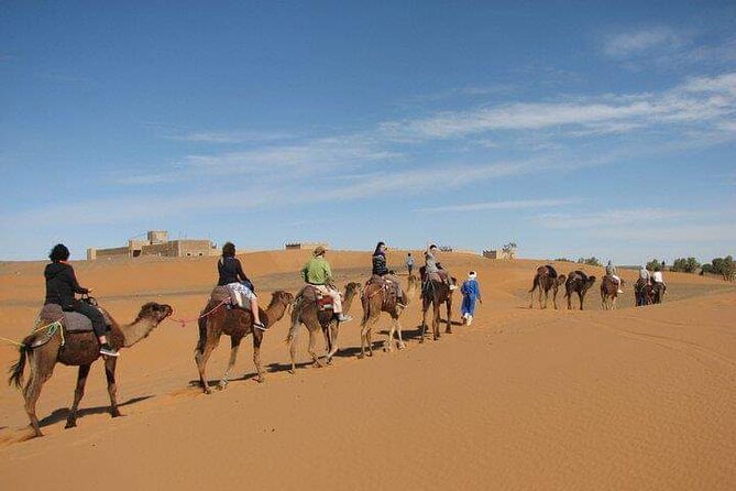 Standard trip in 1 night / 2 days from fez to merzouga - marrakech or back with same transportation fez - Gate Of The Sahara And The Camp Arrival Ritual
