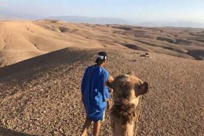 Sunset Camel Ride in the AGAFAY DESERT trip from Marrakech