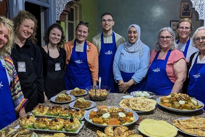 Tangier Private Cooking Class With a Local Family - The meal part: sweets, mint tea, and eating what you made