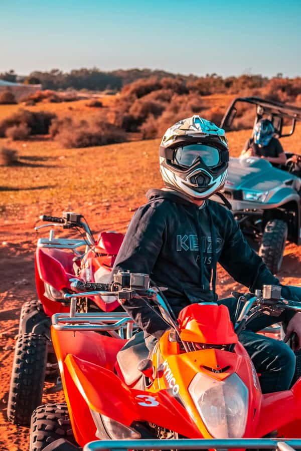 Tangier: Quad Bike Adventure with Hotel Transfers - The One-Hour Quad Session: photo stop, gear up, and guided off-road riding
