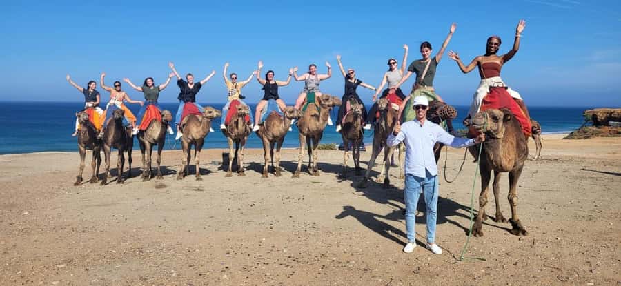 Tangier: sunset, tea, camel ride, Cape Spartel and caves. - Tangier pickup and the 3-hour rhythm