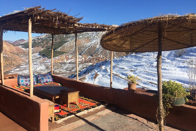 The Atlas Mountains and the 3 valleys with a delicious lunch in a Berber house - A quick pass, then back into the Asni valley rhythm