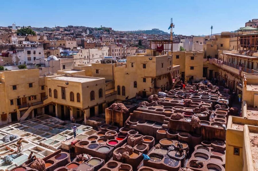 The North of Morocco in 3 Days ; Including Fes - Day 1 Tangier to Tetouan and Chefchaouen: UNESCO medina and the blue streets effect